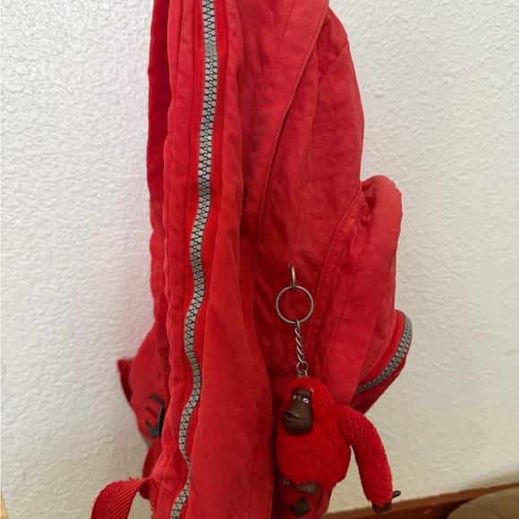 Kipling Red Backpack - Picture 8 of 13